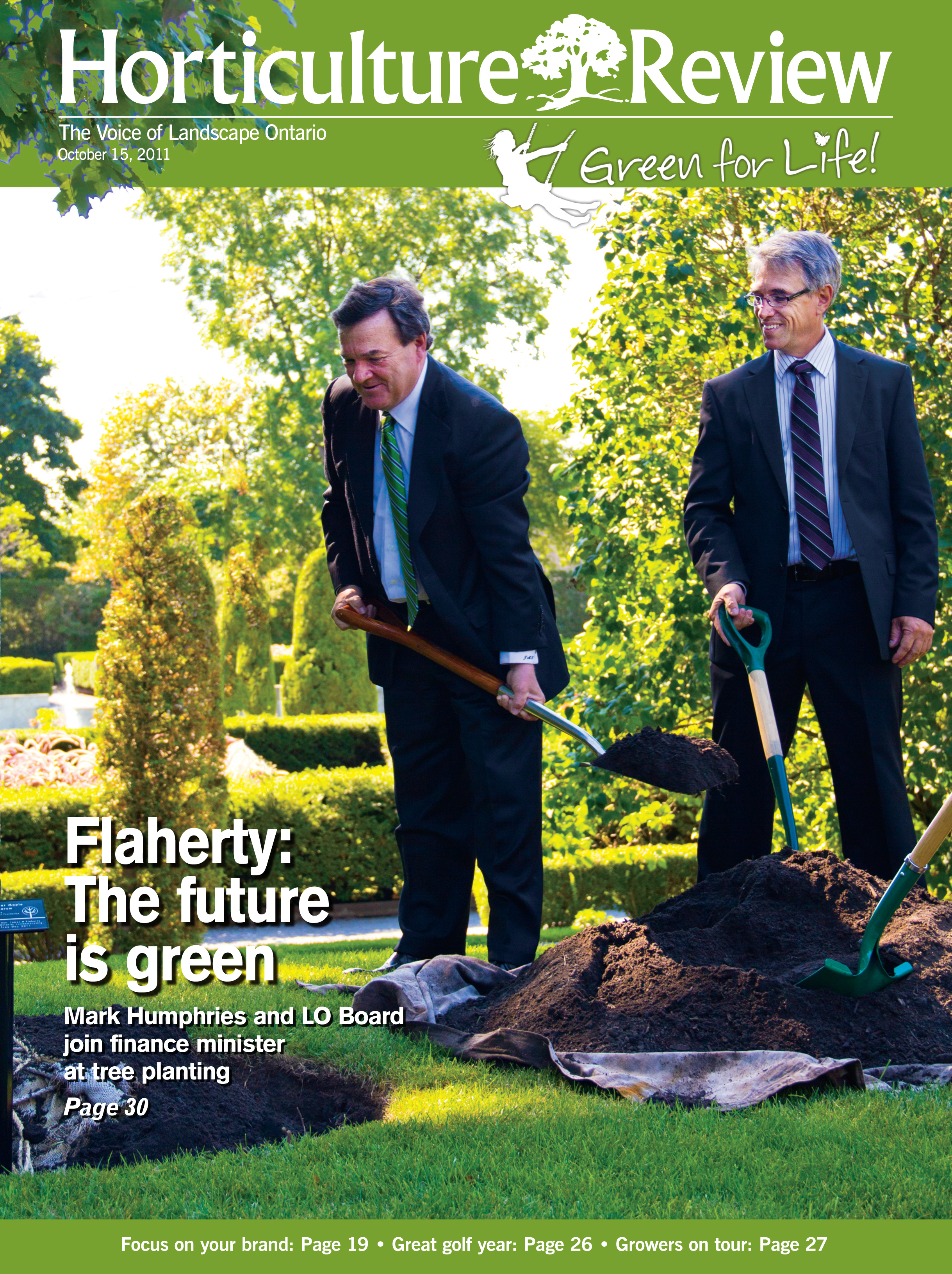 magazine cover october 2011