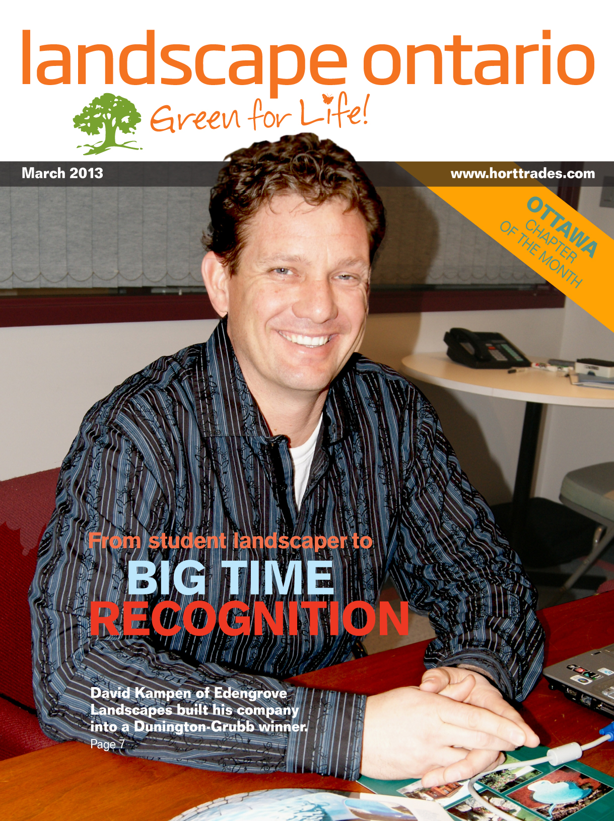 magazine cover march 2013