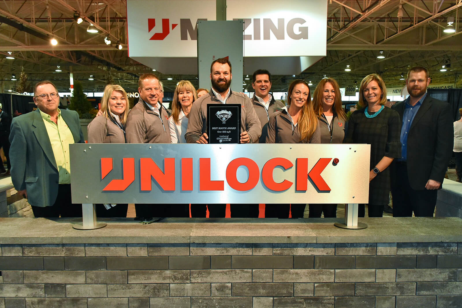 Unilock booth