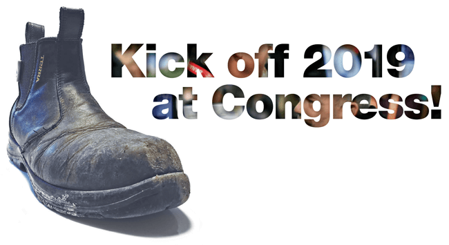Kick off 2019 at Congress!