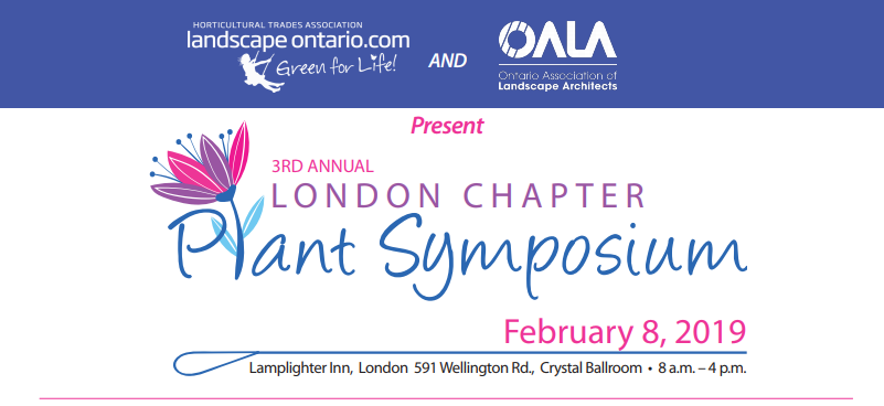 3rd annual london chapter plant symposium feb. 8, 2019