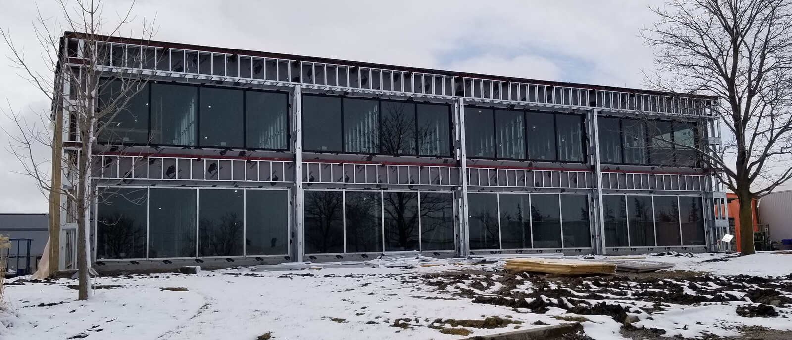 exterior builiding construction