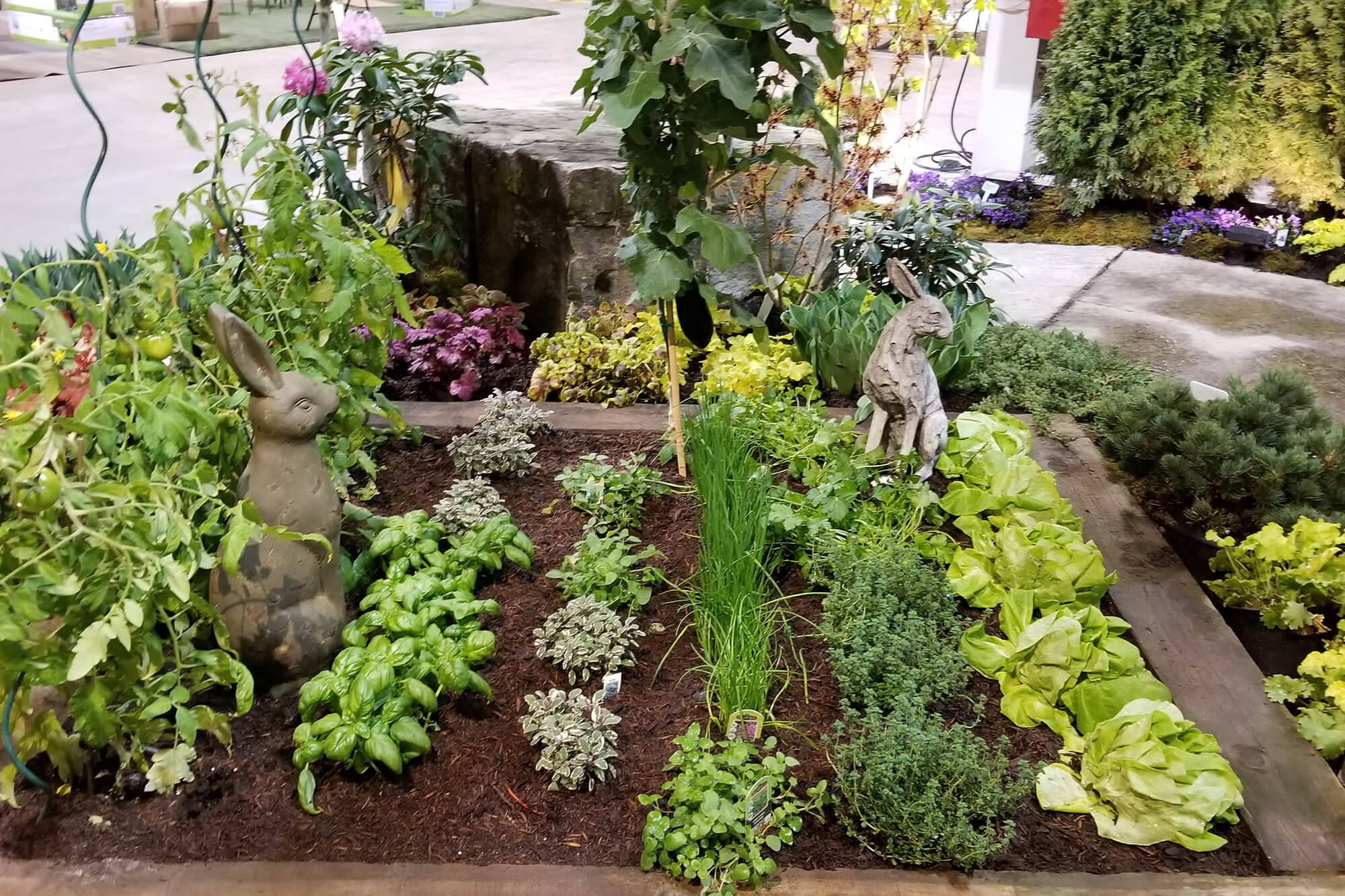 feature garden at home and garden show