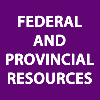federal and provincial resources