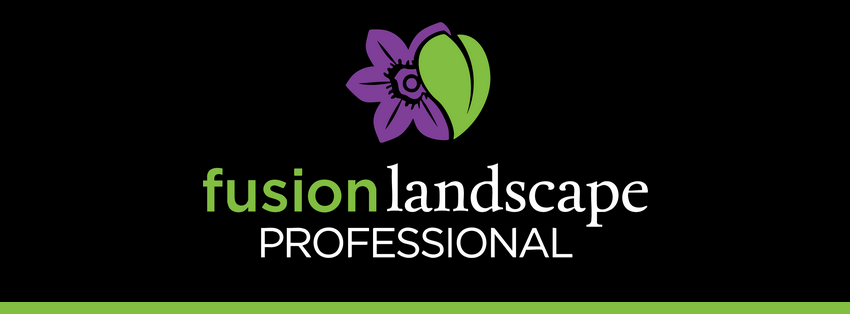 fusion landscape professional logo