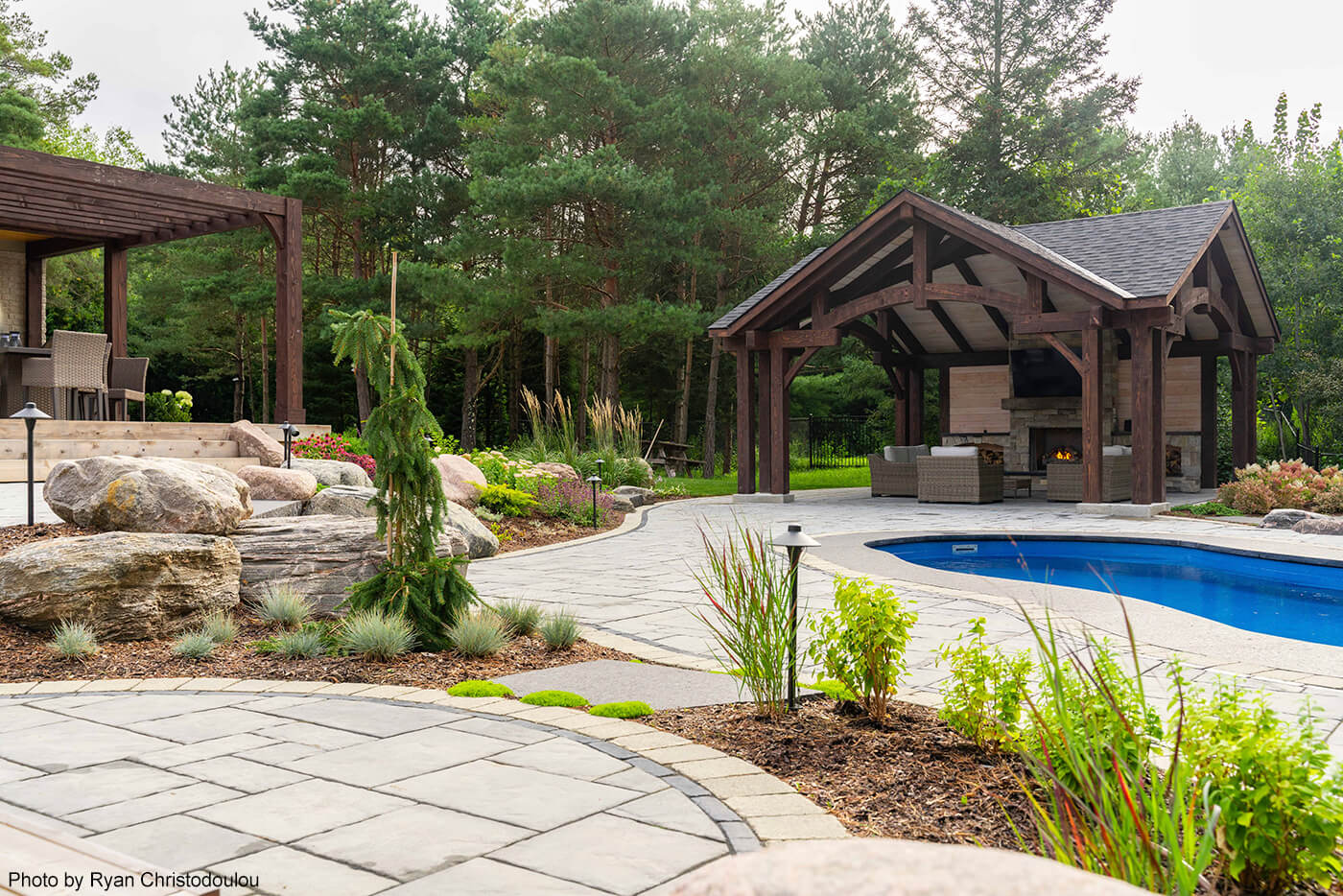 backyard landscape