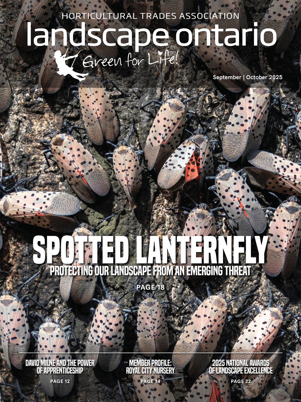 Cover of Landscape Ontario magazine