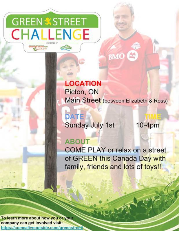 Green street Challenge 2018 flyer