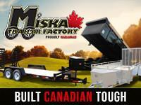 Mistka Trailers Built Canadian Tough