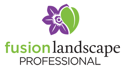 fusion landscape professional logo